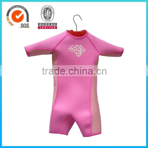 High Quality Short Sleeve Waterproof Baby Kids Neoprene Wetsuit photo-2
