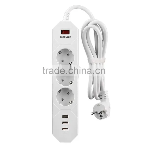 ISO9001 Certification Passed Socket,multiport Usb Adapter,universal Usb Charger With Socket photo-6