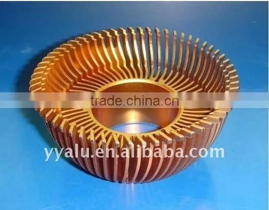 6000 Series Aluminum Heat Sink Bar Profile for Led Cap photo-4