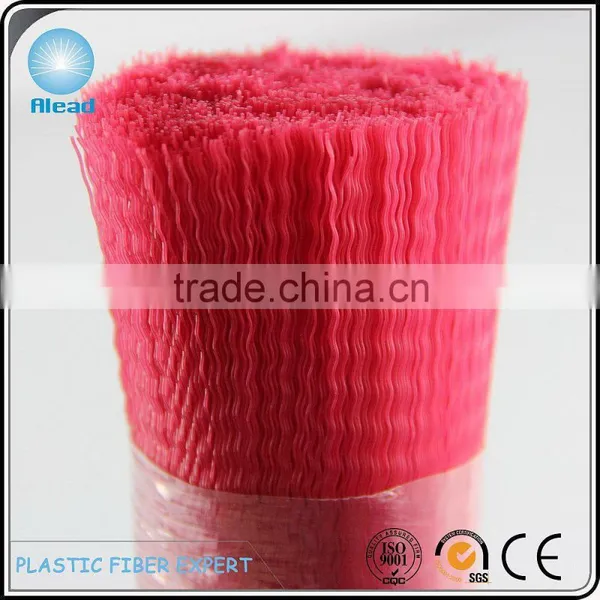 Crimped Poly Plastic Fiber in Different Colours and Diameters Can be Customized Popular With Buyers photo-2
