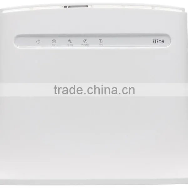 ZTE MF283 LTE/4G Wireless Wi-Fi Router Hotspot- 100 Mbps White