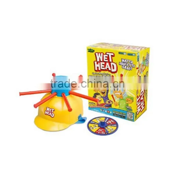Family Fun Wet Head Water Roulette Beach Pool Picnic Reunion Helmet Game photo-3