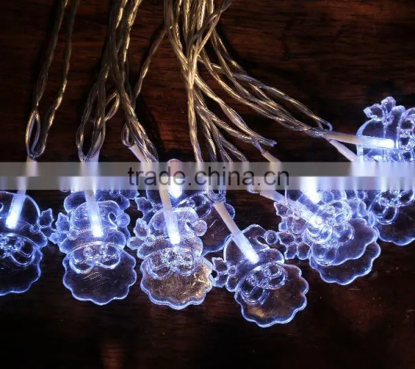 Xmas 10LED Santa Head Light Chain