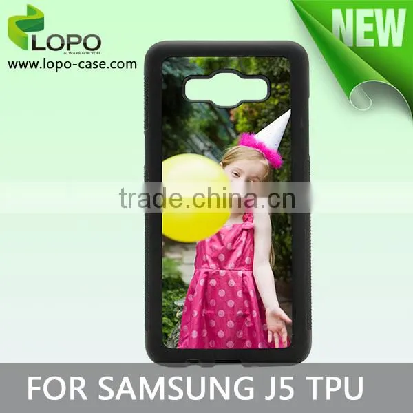 High Quality DIY Customized Blank Printing TPU Rubber Sublimation Phone Case for Samsung Galaxy J5 photo-2