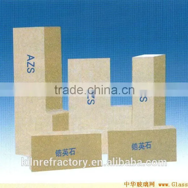 Good Thermal Shock Resistance Zirconia Glass Furnace Used Blocks photo-4