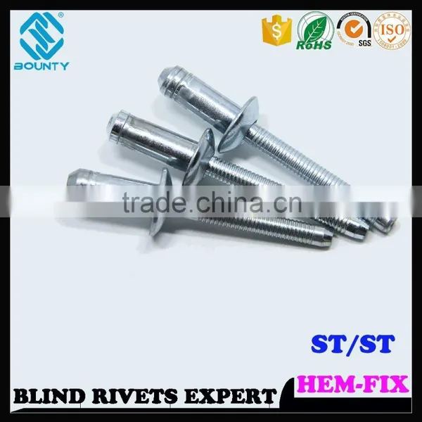HIGH QUALITY HOT SELLING FACTORY HIGH SHEAR STRENGTH HEMLOK POP RIVETS FOR SOLAR PANEL photo-4