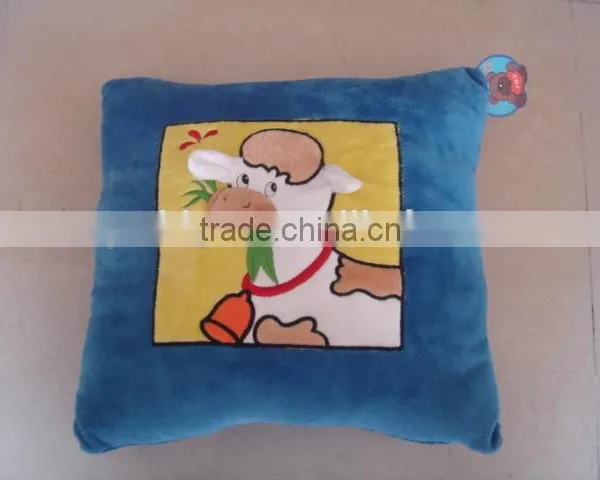 Fashion Soft Plush Cushion With Cute Animals, Cute Stuffed Cushion photo-2