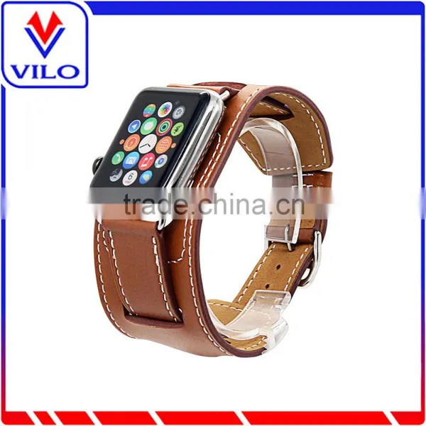Wrist Band Watch Smart Watch Band For Apple Watch Genuine Leather Band Supplier's Choice photo-6