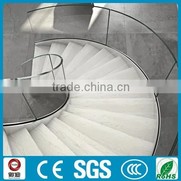 Australia Standard Glass Railing Curved Staircase-YUDI photo-2