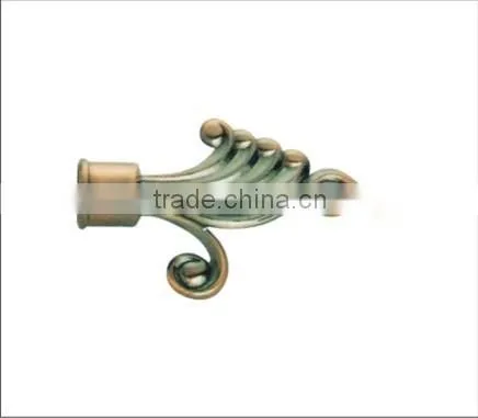 Metal Curtain Pole Rod Accessories Window Decoration