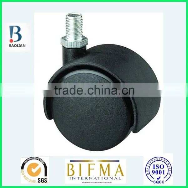 2016 Fine 50mm Conventional Plate Nylon Furniture Caster Wheels photo-3