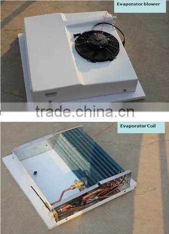 Competitive 1100W 200RF DC12V/24V Cooling Refrigeration Units For Cargo Van photo-4