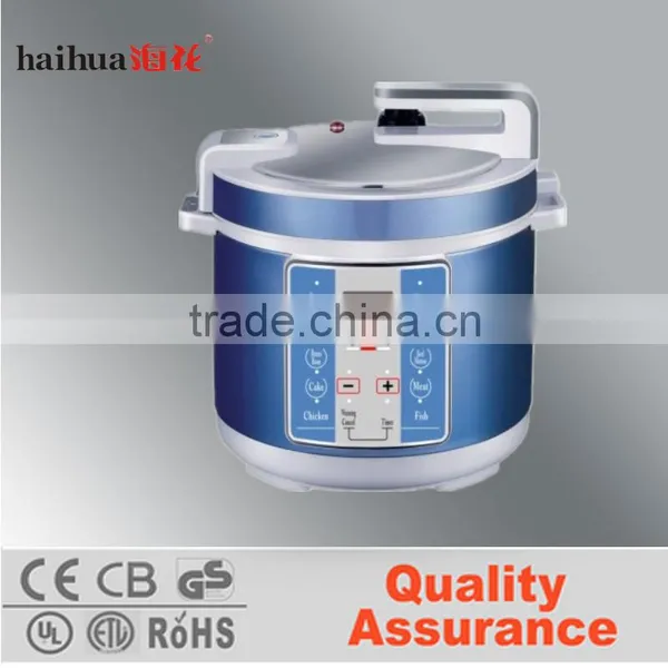 2015 New Silver Stainless Steel Digital 5L 6L Electric Pressure Cooker photo-3