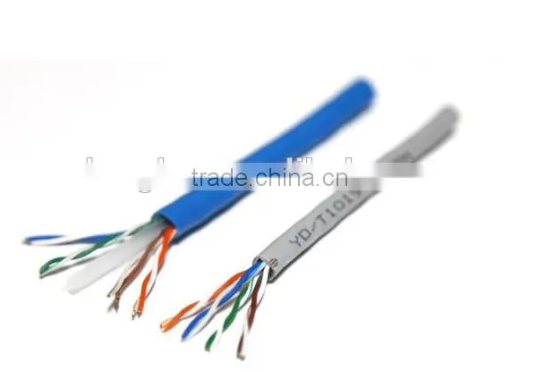 Cable Factory PVC Jacket Pure Copper Twisted Pair Cat 6 Networking Cable photo-3