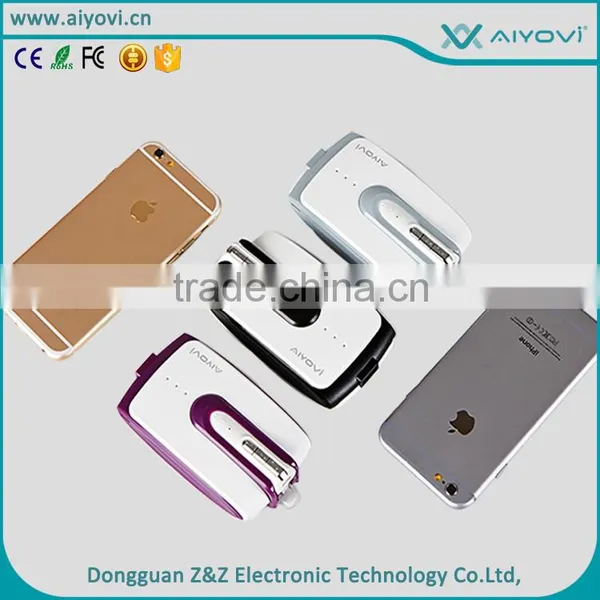 Unique Portable Mini Bluetooth Earphone With Power Bank for Mobile Phones photo-2