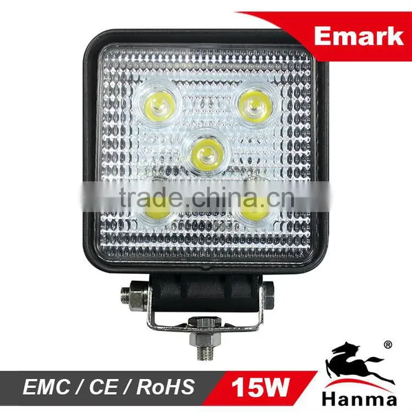15W LED Work Lamp (HML-0215) for Truck,trailer and Offroad