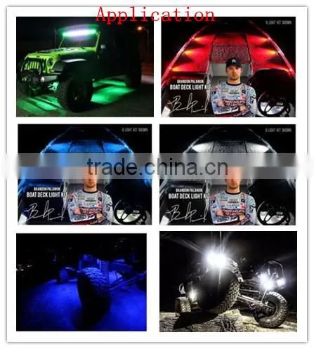 2015 New Design LED Underground Light Five Colors12v Led Deck Light for Car Truck Boat photo-6
