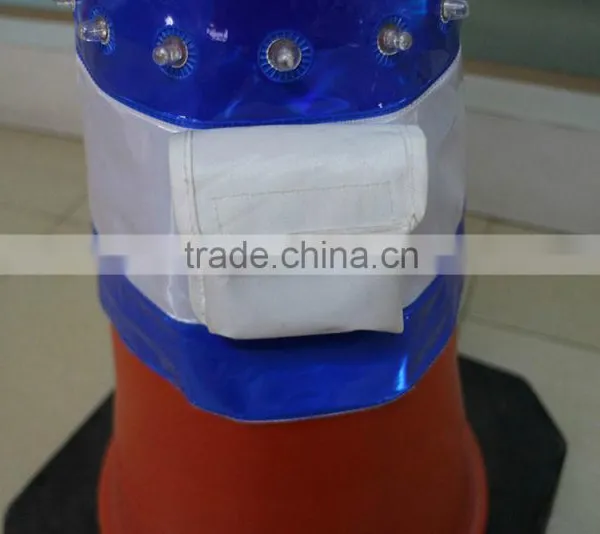 Rechargeable LED Light Traffic Cone Reflective Sleeve photo-4
