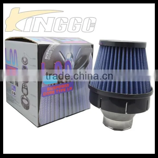 Guangzhou Blue Racing Super Power Aluminum Car Air Filter 76MM photo-5