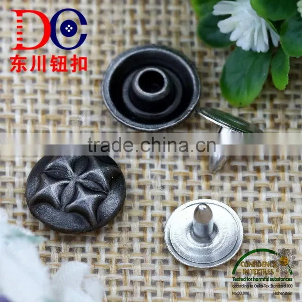2016 Decorative Rivets Garment Rivet Custom Metal Button for Jean Jacket photo-5