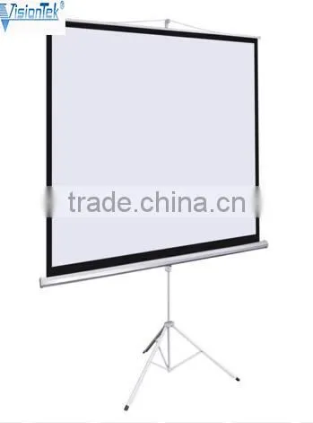 Electric Floor Projector Screen 1:1 100inch Projector Screen Tripod Stand 100inch 200inch 300inch