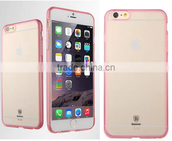 Baseus Luste Series Clear PC Back+TPU Bumper Case for Iphone 6 Plus photo-6