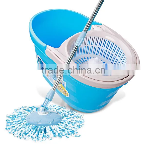 2016 Hot Selling New Products 360 Magic Easy Spin Mop Bucket Twin Mop