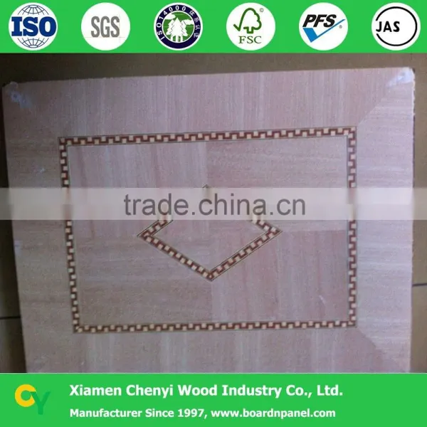 Veneer MDF Wood Board Panel Doors Design photo-4