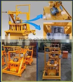 QMR2-45 Small Scale Industries Hollow Block Machine/ Most Selling Products Conrete Blocks Machinery/ Mobile Block Making Machine photo-2