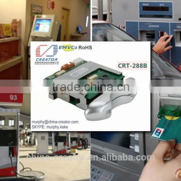 Contactless RFID/IC Kiosk CRT-288B Dip Manual Card Reader photo-3