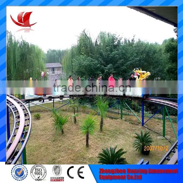 Manufacturer Direct Twist Roller Ride Mini Fairground Rides Small Roller Coaster for Sale photo-2