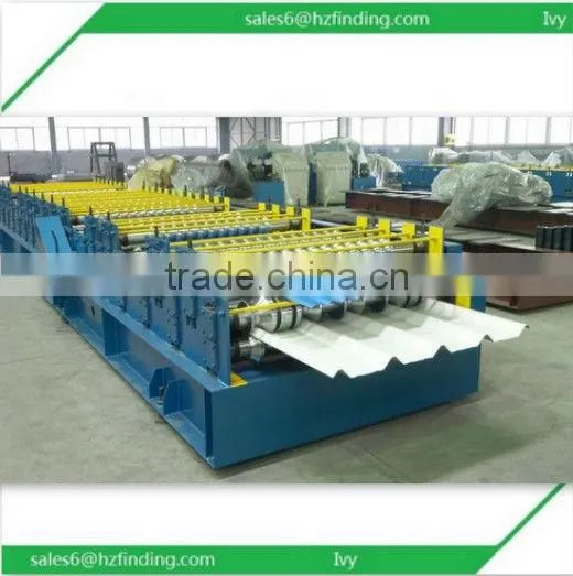 PLC Control Cold Rolling Rebar Machine With Electric Tile Cutter