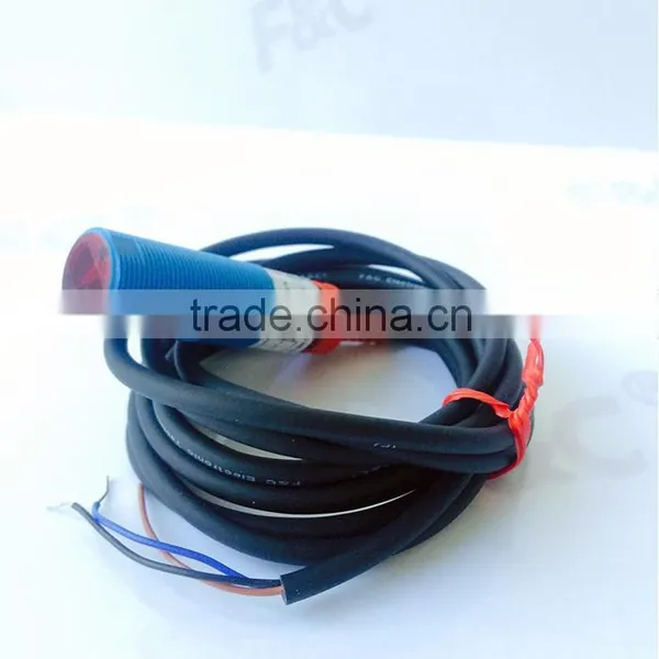 F&C DR18RI-S40N R2M M18 40cm Sensing Diffuse Photoelectric Sensor photo-4