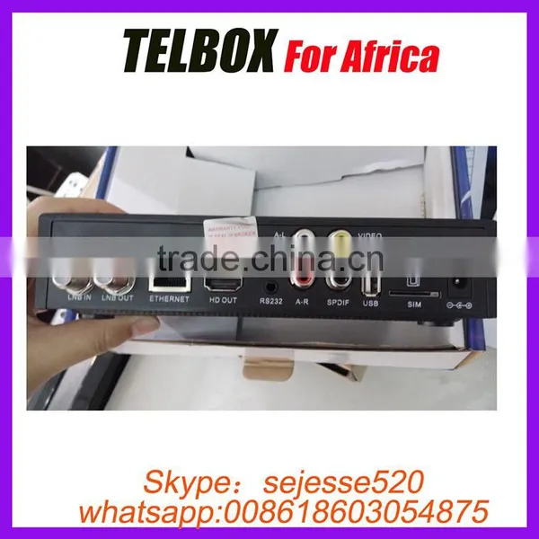 New ArrivalStocks for 2015 Newest Telbox t1 Full hd Gprs Decoder for Africa TELBOX T1 photo-5