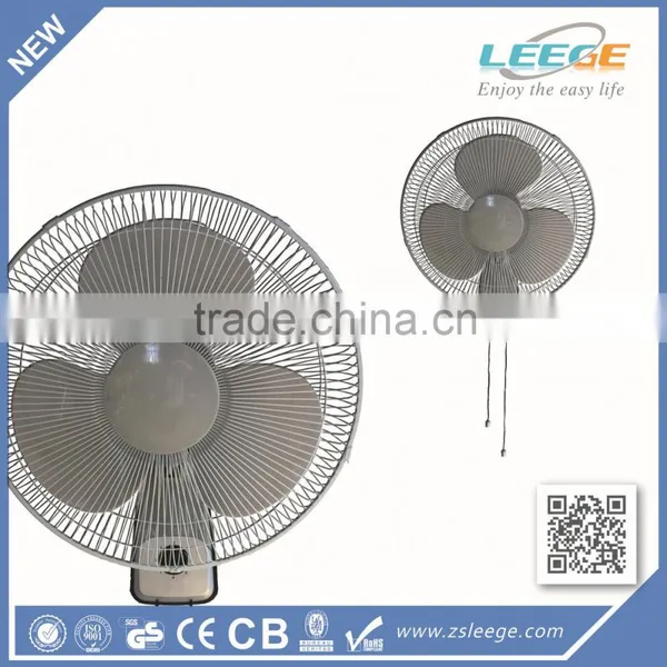 3 Speed ac dc Electric 14" 16" Wall Fan photo-4