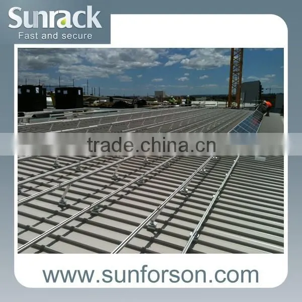 Home Solar Racking System Rooftop PV Panel Mounting Racks