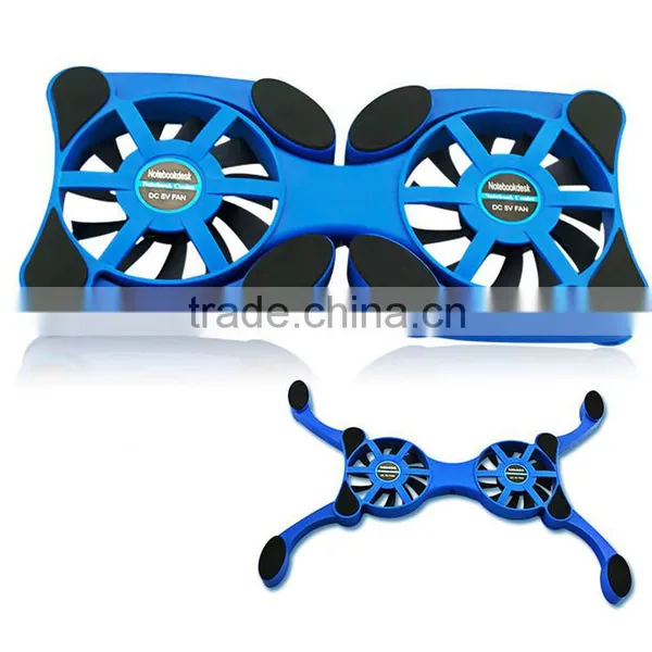 Multi-purpose Mini Air Cooler Notebook Laptop Cooiing Pad With USB Cable photo-5
