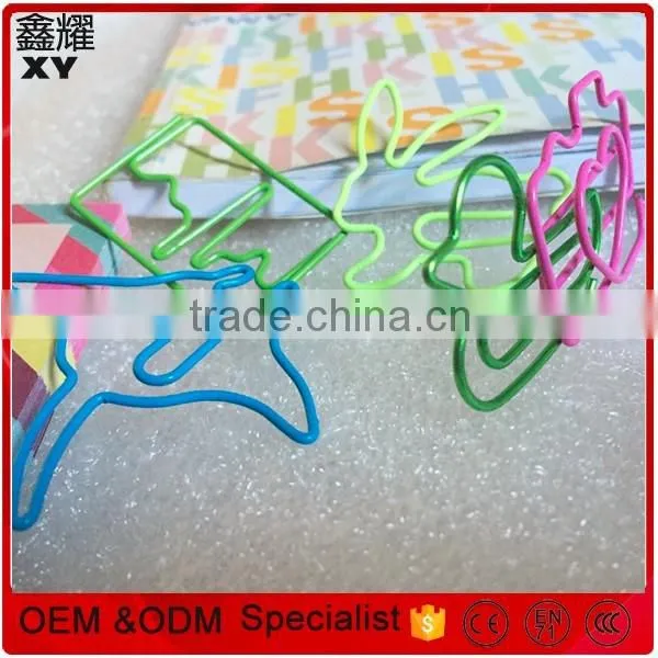 Unique Fancy Custom Shapes Metal Paper Clips for Promotion photo-6