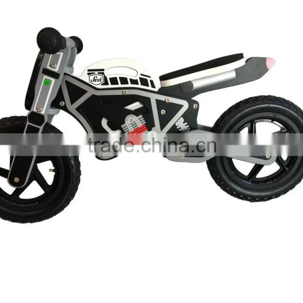 Wooden Kids Smart Balance Motor Bike Wheel Racing Game photo-4