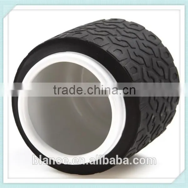 Tire Tread Rubber Grip Novelty Coffee Mug photo-3