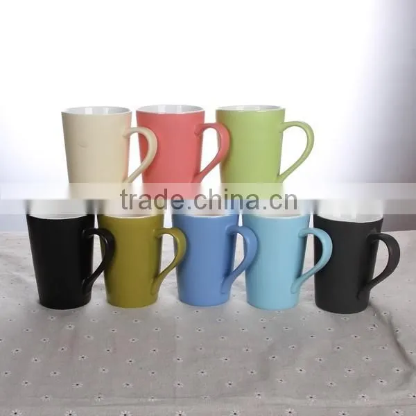 350ml 12oz New Products Coffee Mug Cup With Decoration Colored Hot Sale Factory Directly Sale