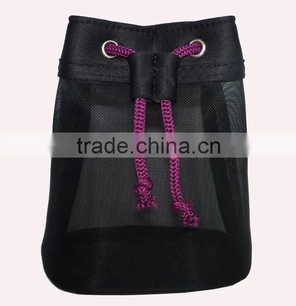 Nylon Mesh Toiletry Bag With pp String photo-2