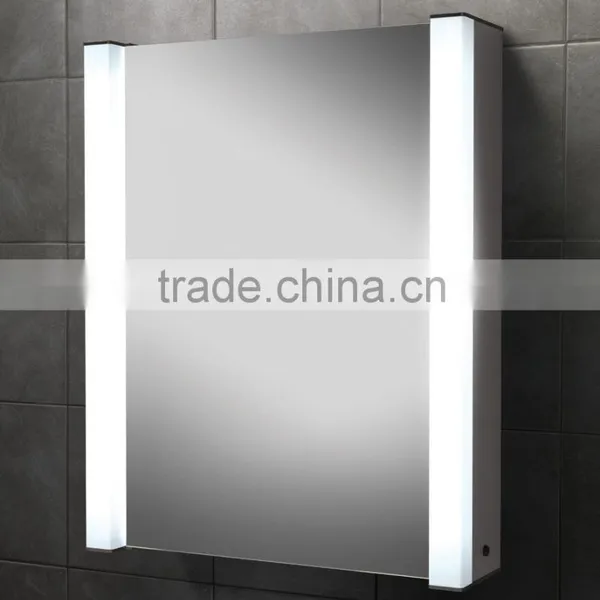 Limit Slimline Single Mirror Glass Door Recessed Cabinet photo-2