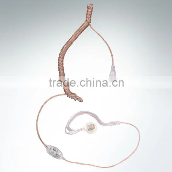 Flesh-colored Ear Hook for Walkie Talkie New and Innovative