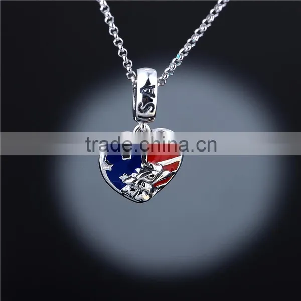 US National Bird Bald Eagle Sterling Silver Bird Pendant photo-5