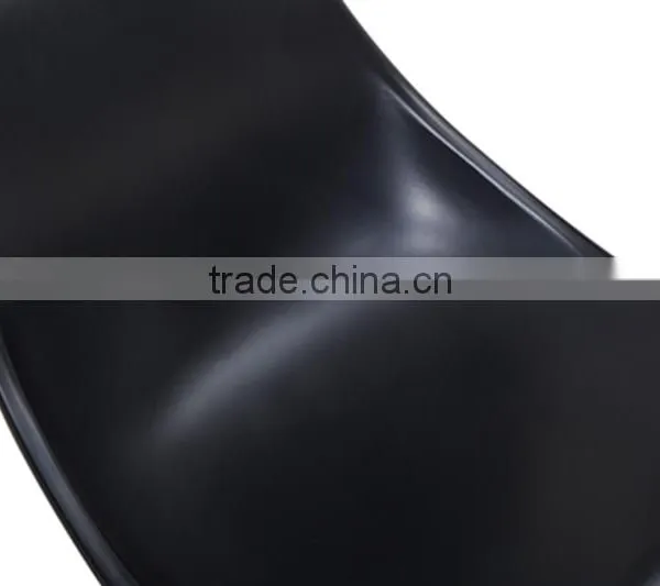 Designer Dining Side Wood Leg Replica ABS Plastic Chair photo-6