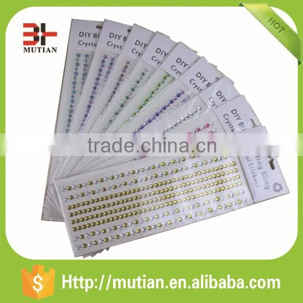 Number Crystal Rhinestone Sticker for Promotion photo-3