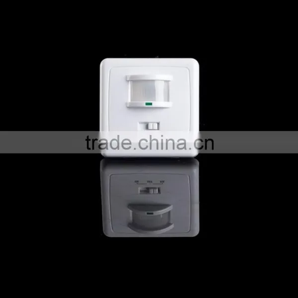 High Sensitivity Wireless Mini Wall Mount Pir Motion Sensor Light Switch photo-2