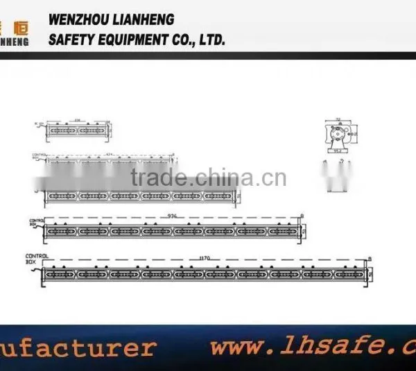 Police Led Emergency Warning Light for Police Vehicle and Ambulance Vehicle photo-6