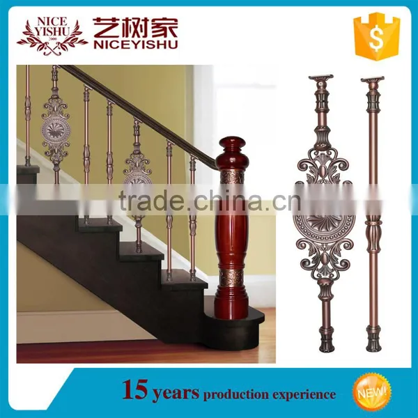 Iron Door Stair Railings for House Design / Iron Stair Railings Installation photo-5